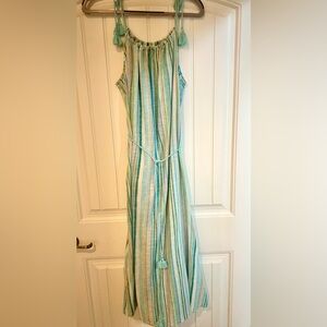 Time and Tru Multicolor Striped Dress